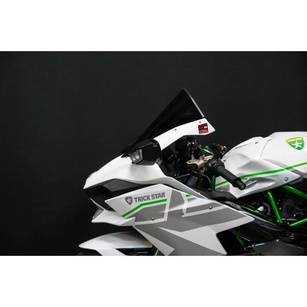 TRICKSTAR トリックスター スクリーン カラー：スモーク Ninja H2  KAWASAK...