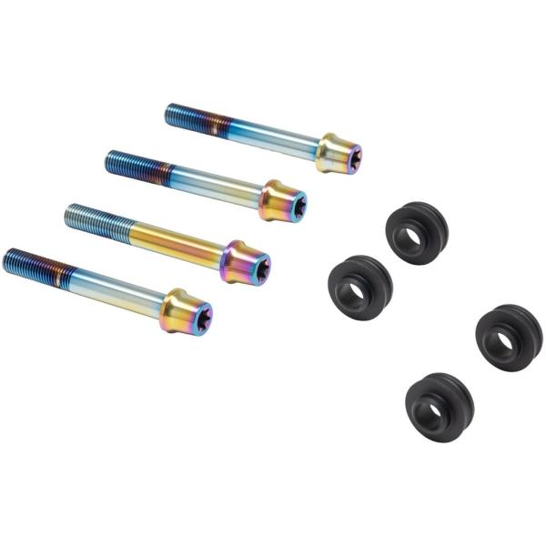 PLOT プロト プロトブレンボ オフセットカラーマウントボルトセット マウントボルトカラー：チタン...