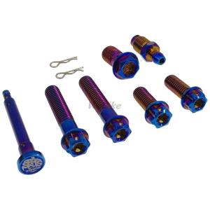 S-PARTS エスパーツ SHOEI GLAMSTER チタンナムワッシャーセット