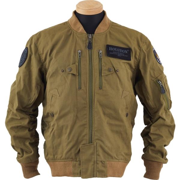 HOUSTON ヒューストン MA-1 COTTON DRAGON M／C JACKET サイズ：2...