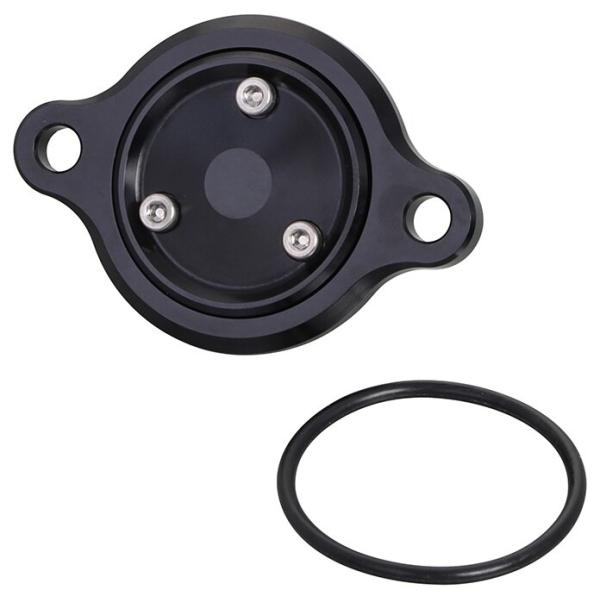 KITACO キタコ マグオイルフィルターカバー カラー：ブラック HONDA ホンダ オイルフィル...