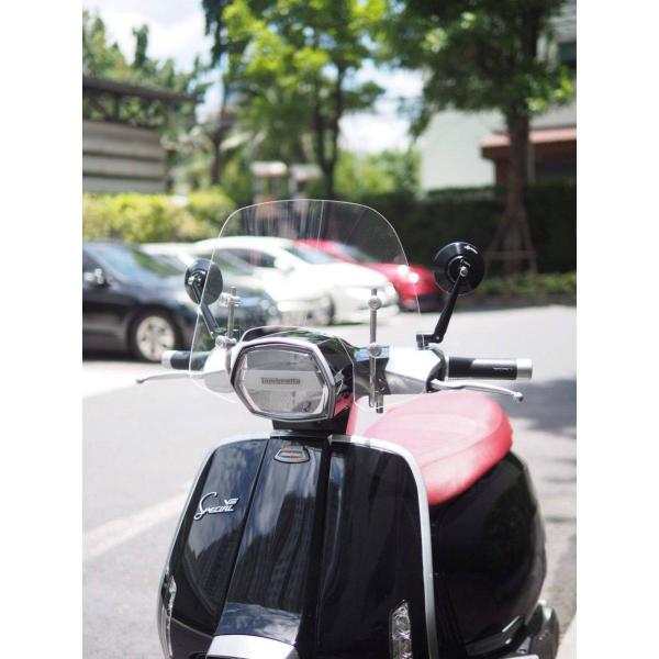 KUMARIDELAM クマライドラム Classic Windshield Lambretta V...