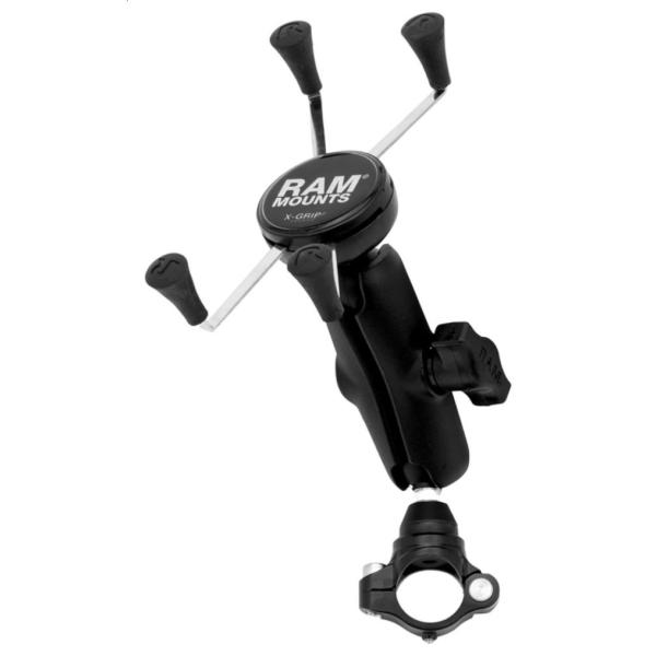 RAM MOUNTS ラムマウント Xグリップ(M)＆PLOT 防振クランプセット タイプ：標準アー...