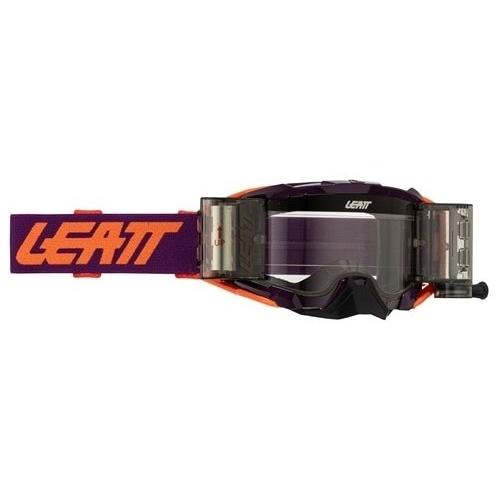 LEATT BRACE リアットブレイス VELOCITY 5.5 ロールオフ ゴーグル オフロード...