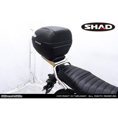 WirusWin ウイルズウィン SHAD製リアボックス付きタンデムバー XSR125 YAMAHA...