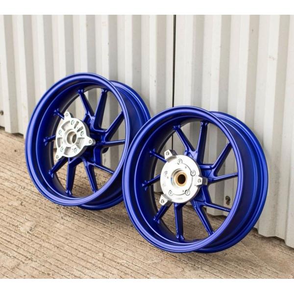 Chemco ケムコ HELIOS キャストホイール 前後セット カラー：ブルー NMAX YAMA...