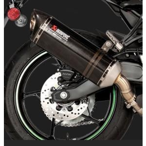 Kawasaki カワサキ カワサキxAkrapovicスリップオンマフラー Ninja ZX-25...