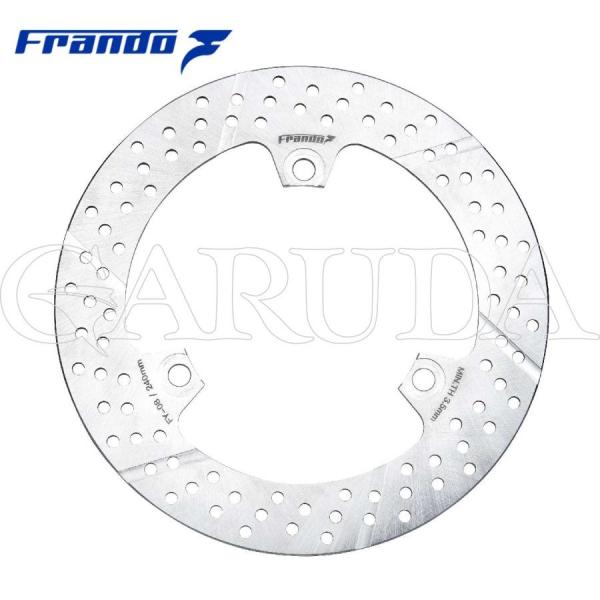 frando フランド 【FY08】リジットブレーキディスク リア オーバーサイズ用 CYGNUS ...