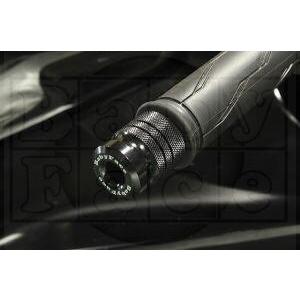 BABYFACE ベビーフェイス ハンドルバーエンド ロング カラー：ブラック X350 X500 ...