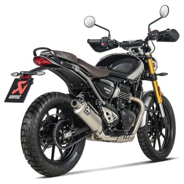 AKRAPOVIC アクラポビッチ EC仕様 スリップオンラインマフラー SCRAMBLER 400...