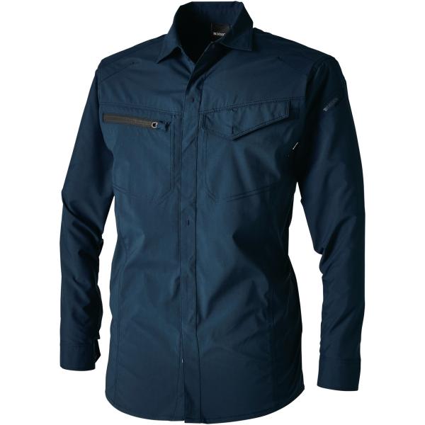 TSDESIGN ティーエスデザイン エコハイブリッドダブルクロスライトシャツ サイズ：LL カジュ...