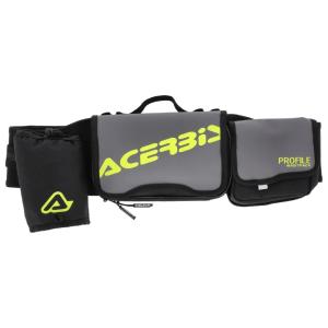 ACERBIS アチェルビス PROFILE LOGO WAIST PACK カラー：ブラック／グレ...