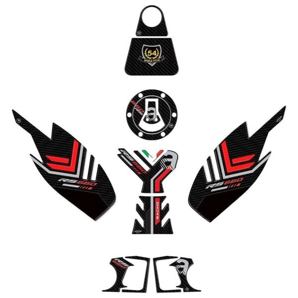 LABELBIKE 3Dステッカーセット RS660 APRILIA アプリリア ステッカー・デカー...