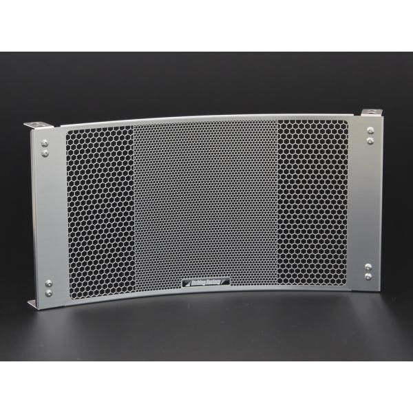 ETCHING FACTORY エッチングファクトリー オイルクーラーガード 本体カラー：シルバー ...