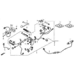 HRC エイチアールシー HARNESS WIRE CBR250RRレースベース車 HONDA ホン...