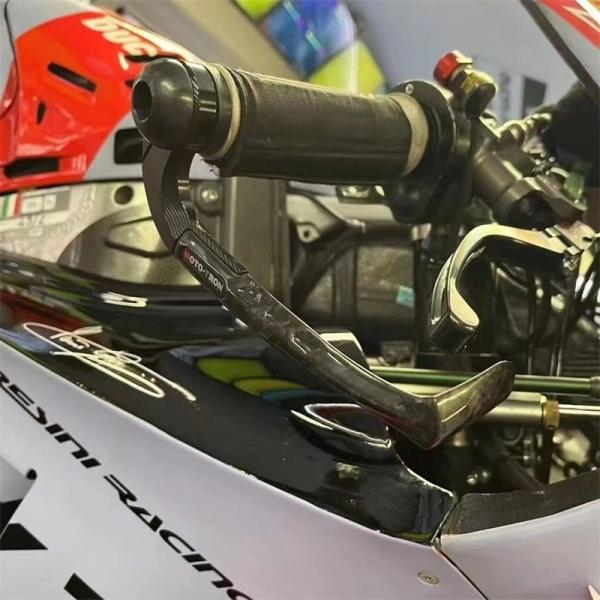 MOTO-TRON RACING モトトロンレーシング 純正ハンドル用カーボンレバーガード YZF-...