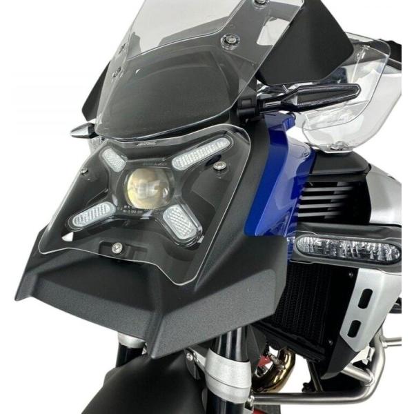 WRS ダブリューアールエス ヘッドライト用プロテクターレンズ カラー：クリア R 1300 GS ...