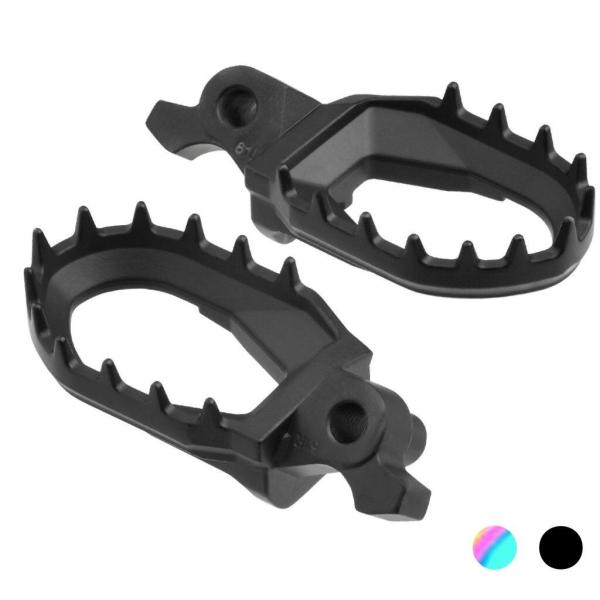 ZETA RACING ジータ レーシング マックスフットペグ カラー：ブラック(表面処理：パウダー...