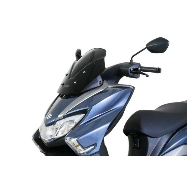 MRA エムアールエー スクリーン ツーリング カラー：ブラック バーグマンストリート125EX S...