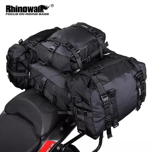 Rhinowalk:ライノウォーク Motorcycle tail bag カラー：Black / ...