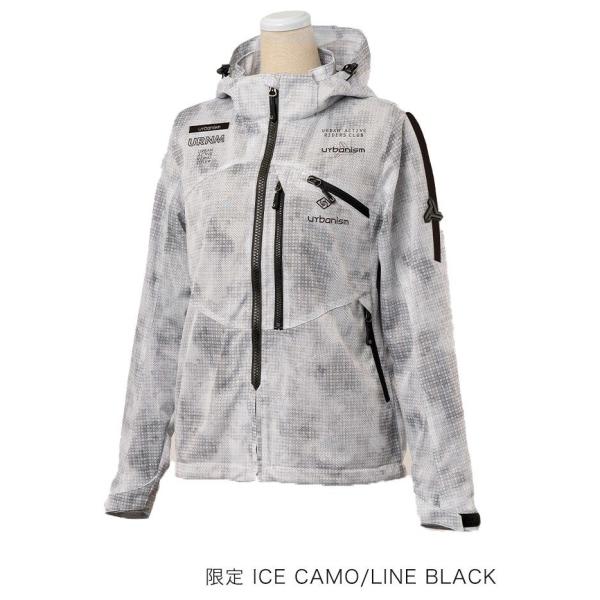 urbanism アーバニズム フードメッシュジャケット 【WOMEN】 サイズ：WS メッシュジャ...
