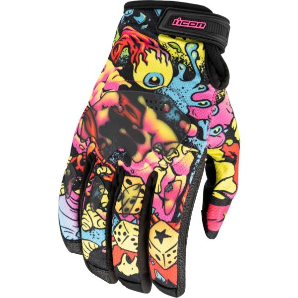 ICON アイコン GLOVE HOOLIGAN サイズ：3X オールシーズングローブ グローブ ア...