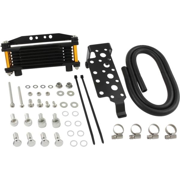 SHIFT UP シフトアップ オリジナル オイルクーラー コア 8段 フレームマウント パイプカラ...