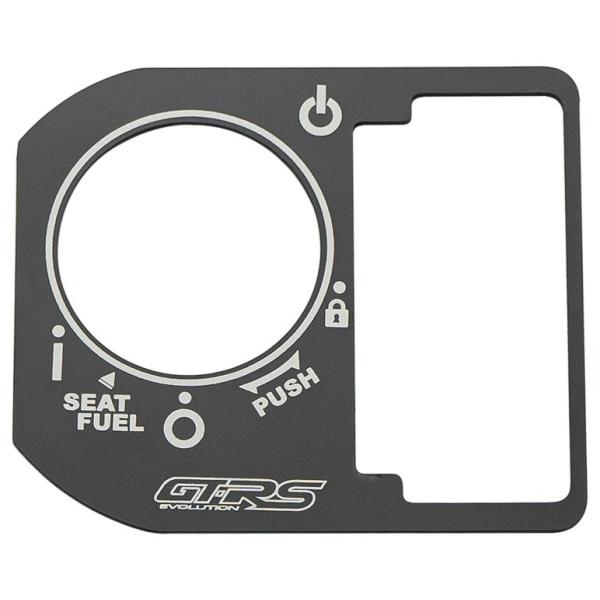 GTR ジーティーアール Key cylinder cover 2D alu カラー：Black G...
