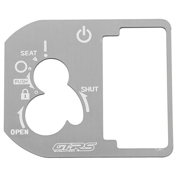 GTR ジーティーアール Key switch cover， aluminum 2D SCOOPY ...