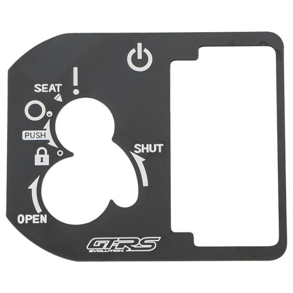 GTR ジーティーアール Key switch cover， aluminum 2D SCOOPY ...