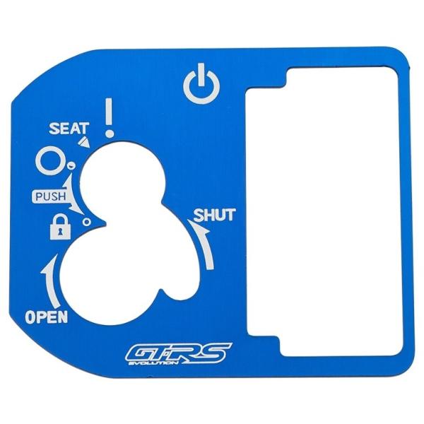 GTR ジーティーアール Key switch cover， aluminum 2D SCOOPY ...