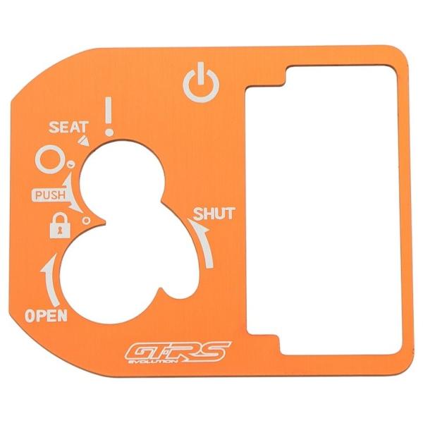 GTR ジーティーアール Key switch cover， aluminum 2D SCOOPY ...