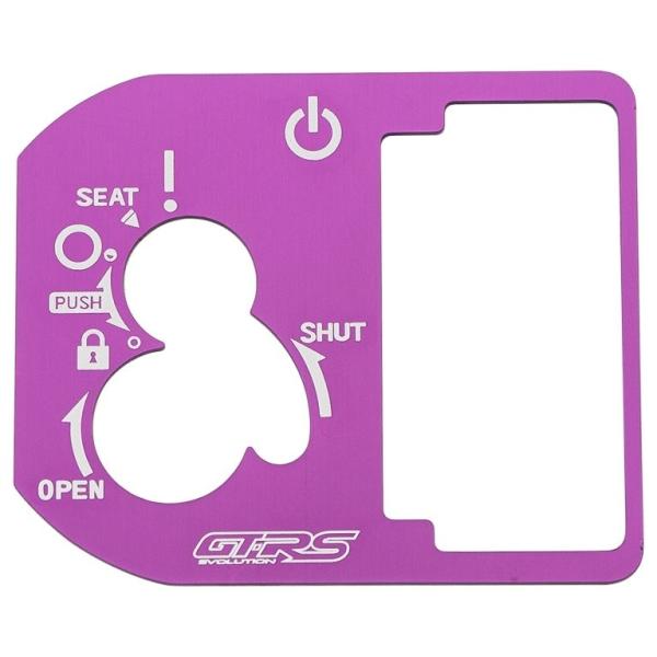GTR ジーティーアール Key switch cover， aluminum 2D SCOOPY ...