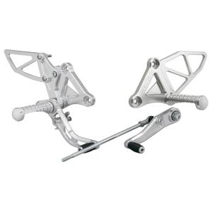 MORIWAKI ENGINEERING モリワキエンジニアリング バックステップキット カラー：シルバーアルマイト CBR650R E-Clutch CB650R HONDA ホンダ バックステップ｜ウェビック1号店