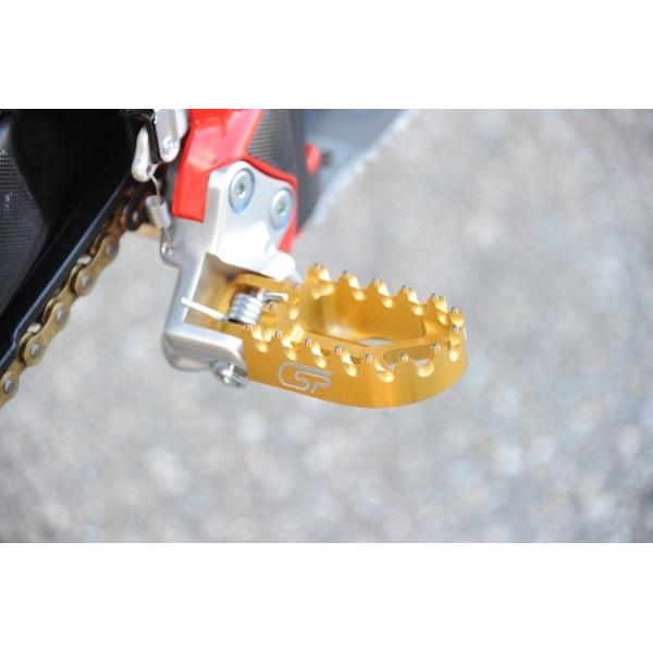 Wise Moto Sports ワイズモトスポーツ 【Costa】アルミピンステップ カラー：ゴー...