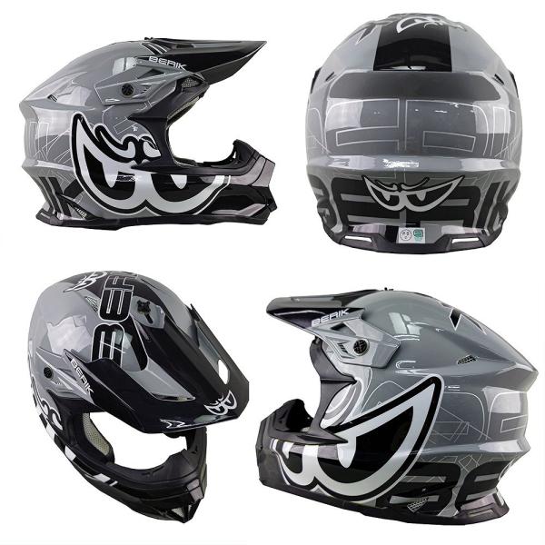 K’s-STYLE ケイズスタイル BERIK オフロードヘルメット サイズ：S(55-56cm) ...