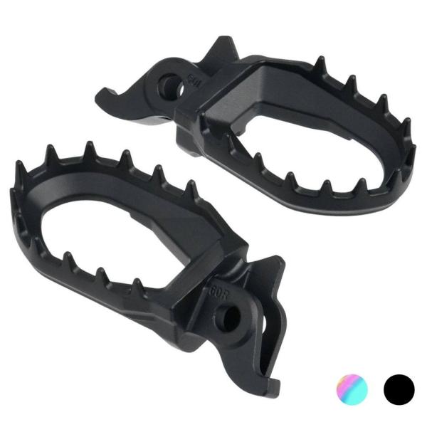 ZETA RACING ジータ レーシング マックスフットペグ カラー：ブラック(表面処理：パウダー...