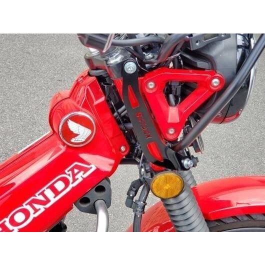 OUTEX アウテックス ステムスタビライザー(スチール素材) カラー：スチールレーザーカット焼付塗...