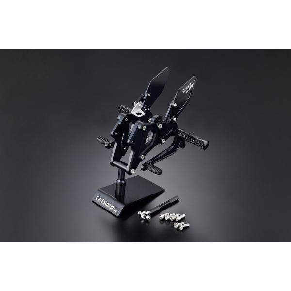 OVER オーヴァー 4ポジション バックステップ レーシング カラー：ブラックアルマイト仕上げ N...