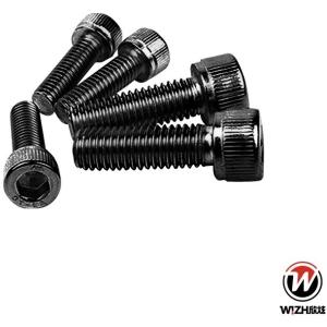 WIZH ウィズ 補修用ステンレスブラックボルト (M8) タイプ：ラウンドヘッド／50mm その他...