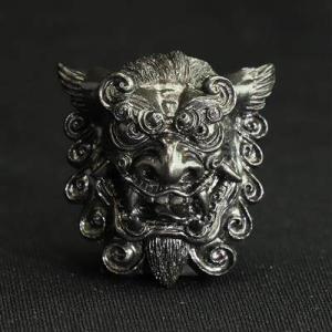 M&amp;Ms メイキングアンドモンスターズ 獅子狛犬 「阿」 NumberBolt カラー：黒鉄 その他...