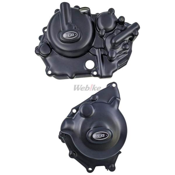 R&amp;G アールアンドジー Polypropylene Engine Case Cover SETS，...