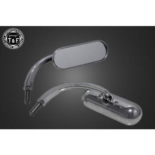 Garage T&amp;F ガレージ シャープリフレクションミラーセット カラー：メッキ仕上げ YAMAH...