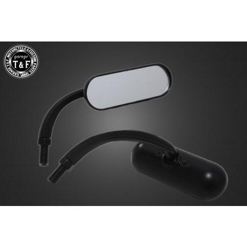 Garage T&amp;F ガレージ シャープリフレクションミラーセット カラー：ブラック仕上げ YAMA...