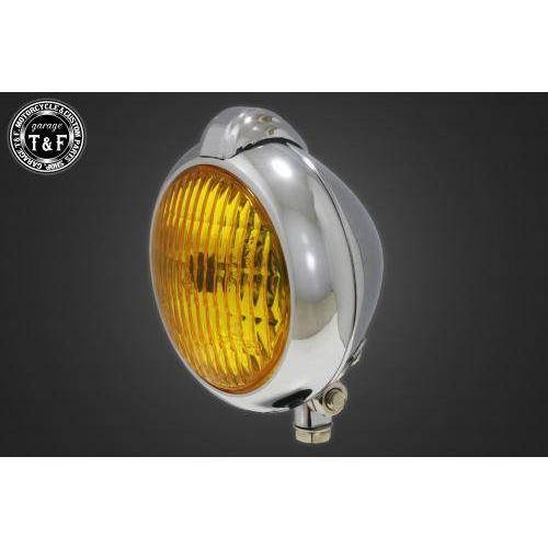 Garage T&amp;F ガレージ 4.5インチユニティタイプヘッドライト＋ステーセット レンズカラー：...