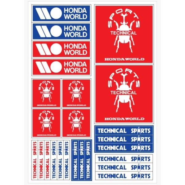 TSR テクニカルスポーツレーシング 80s TECHNICAL SPORTS ステッカー ステッカ...