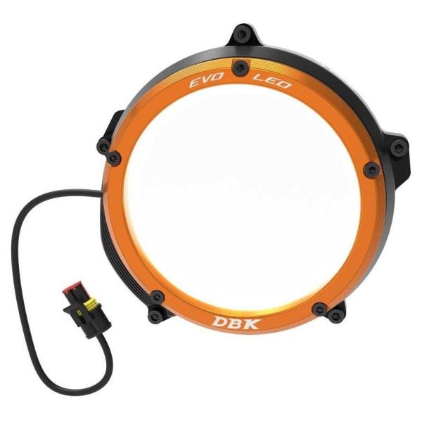 DUCABIKE (DBK) ドゥカバイク (ディービーケー) EVO LED クリアクラッチカバー...