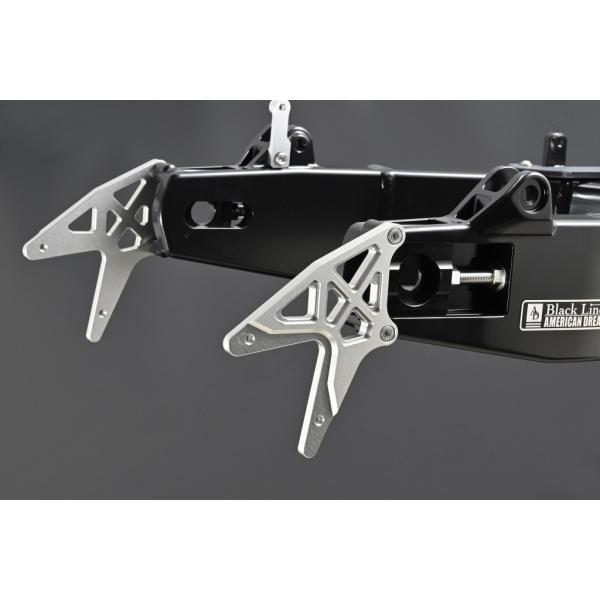 AMERICAN DREAM アメリカンドリーム スタンドフックプレート カラー：シルバー Z900...