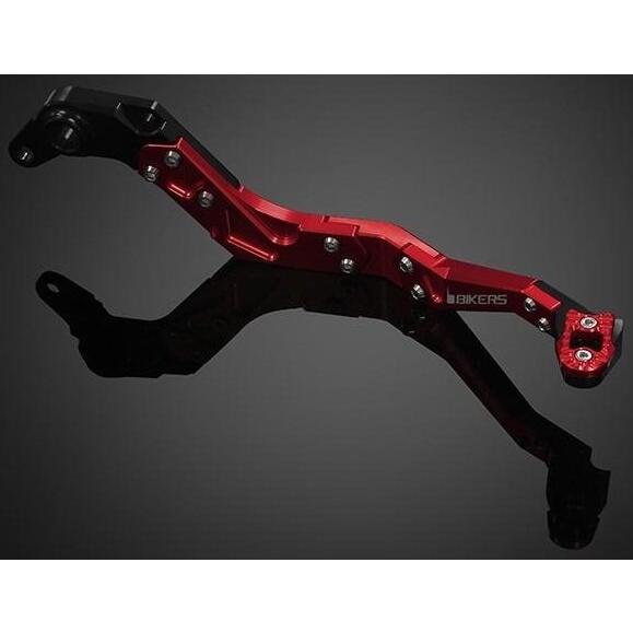 BIKERS バイカーズ リアブレーキペダル カラー：ブルー KSR PRO KAWASAKI カワ...