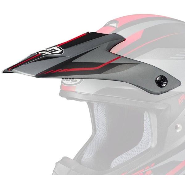 HJC エイチジェイシー HJP640 バイザー カラー：BLACK／RED(MC1SF) CS-M...